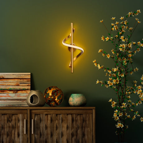 Wandleuchte Gold Metall Opulent