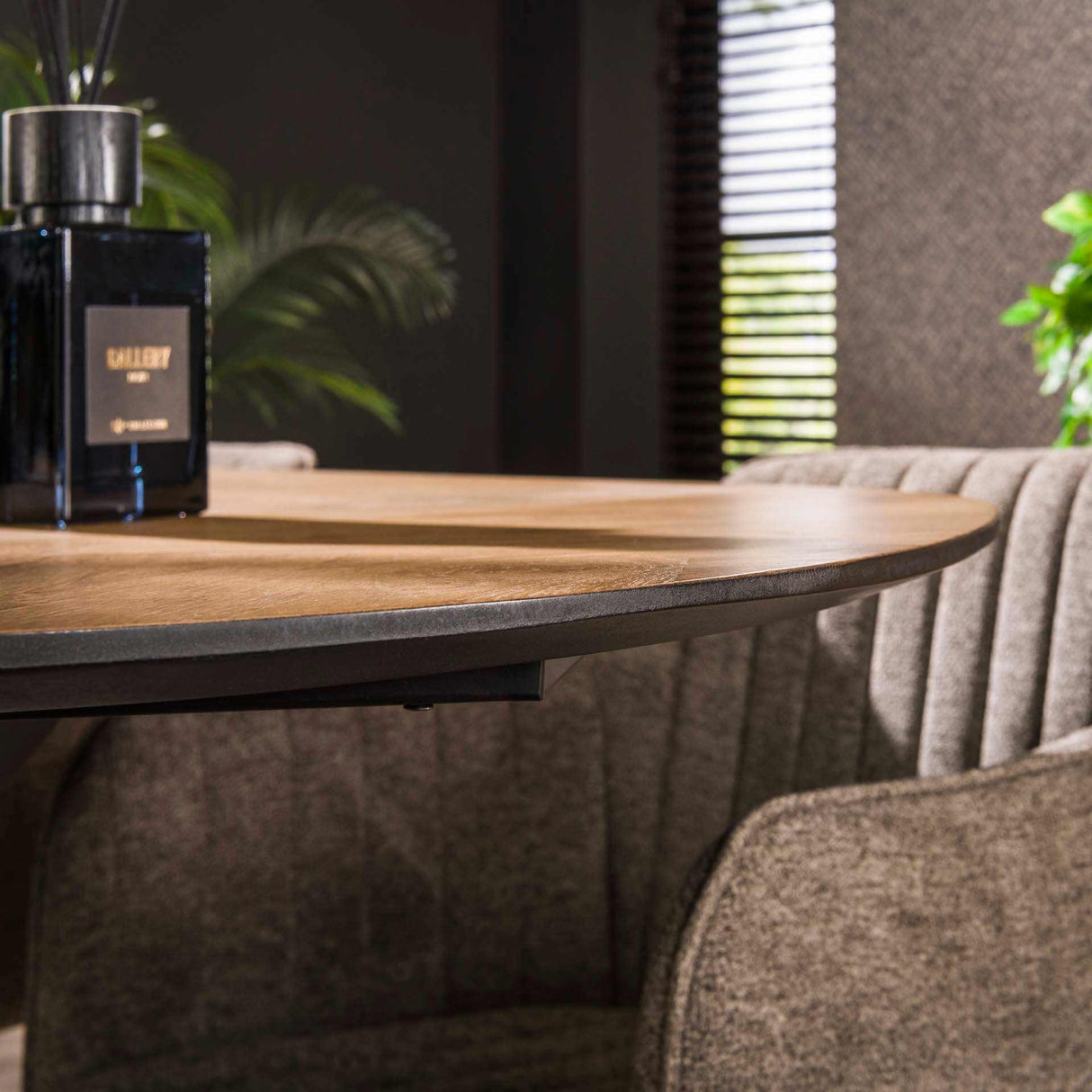 Organischer Esstisch Annemé Fischgrät 180 x 95 cm