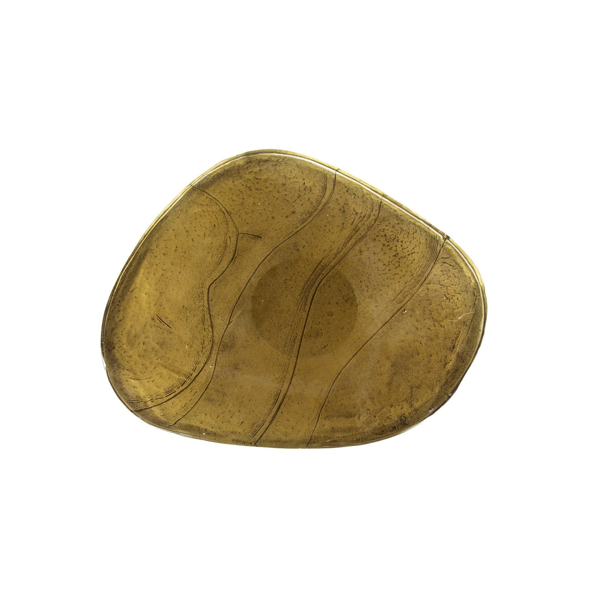 Beistelltisch Aurora M - Antik Gold 50x55 cm