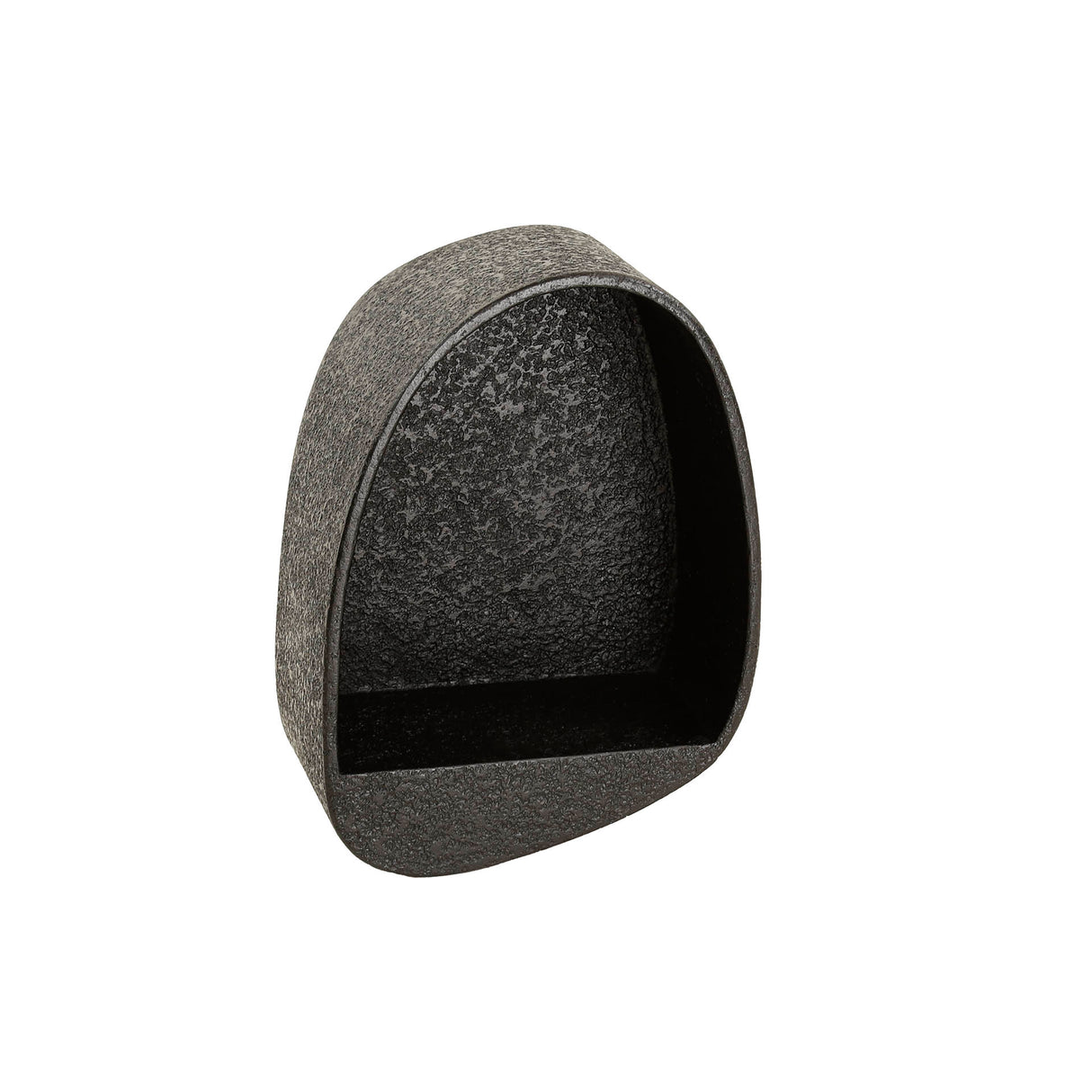 Wandregal Tropfen Metallic Grau 34x21 cm Aeris