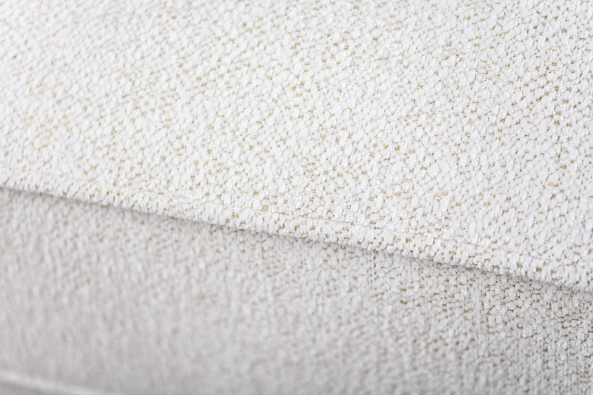 Ecksofa Peppin Stoff Creme - rechts