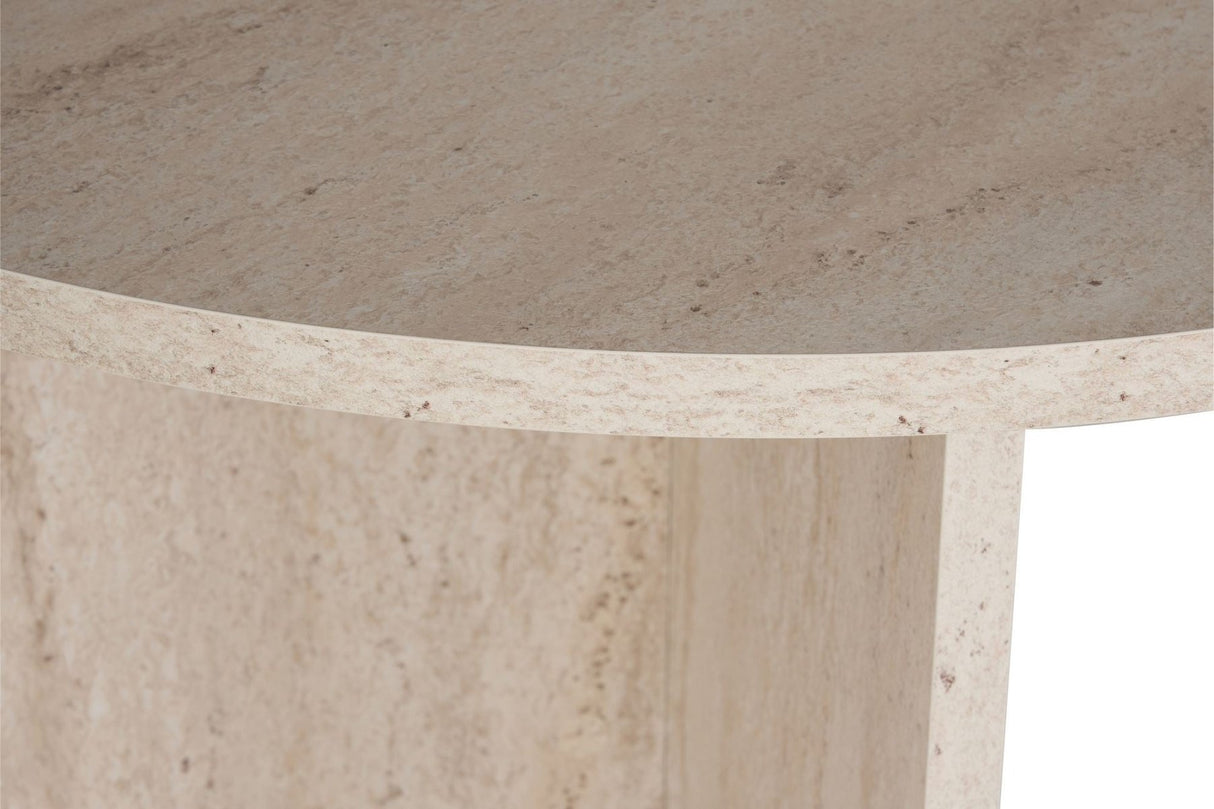 Sablin Esstisch Melamin Travertin 180x89,5x75 cm