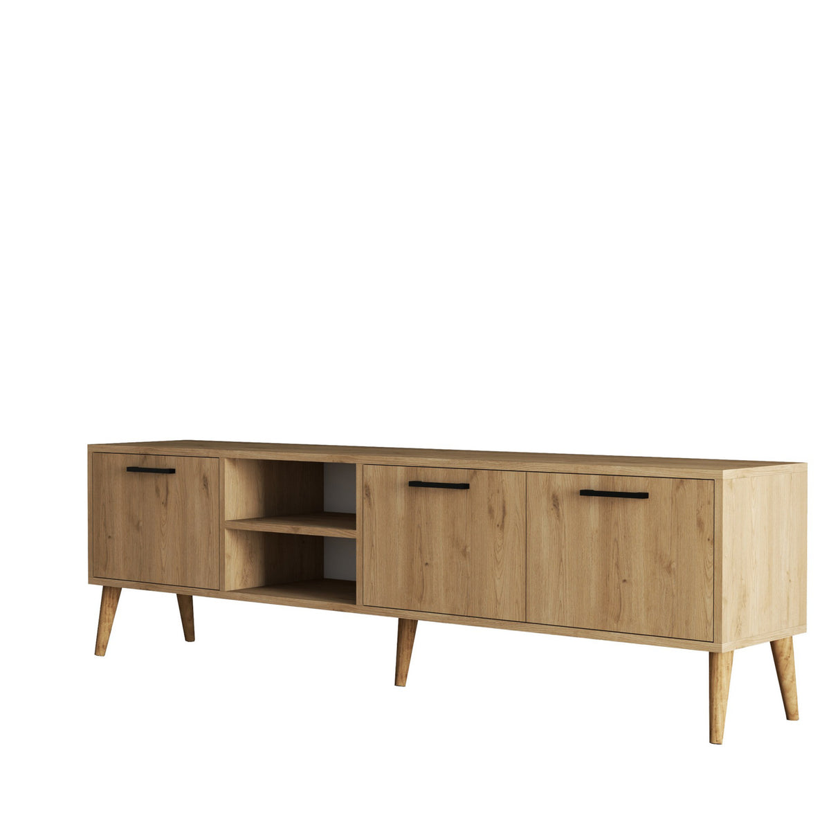 TV -Möbel Exxen Oak Melamin 180x52x35 cm