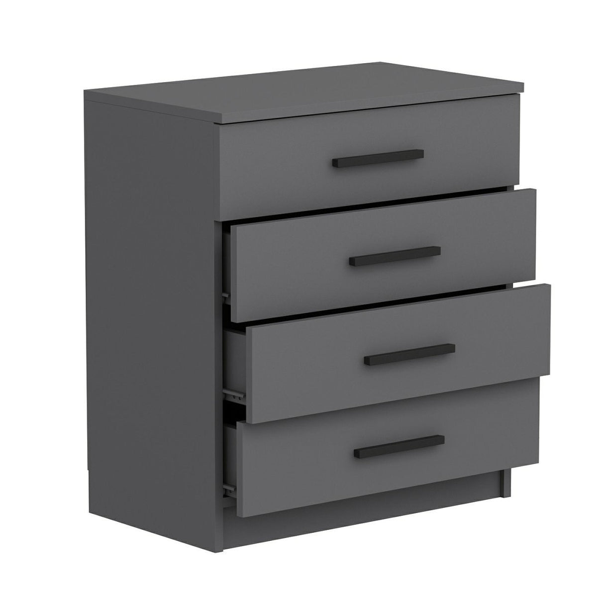 Brustkiste nackte weiße Melamin 70x42x79 cm