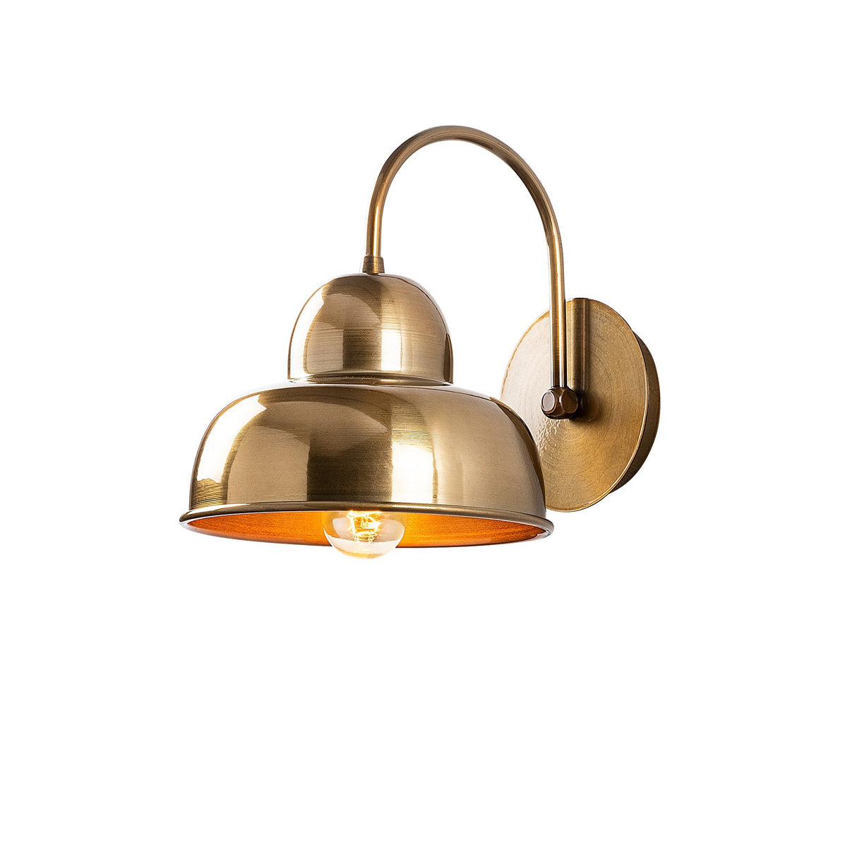 Wandleuchte Gold Metall Allure