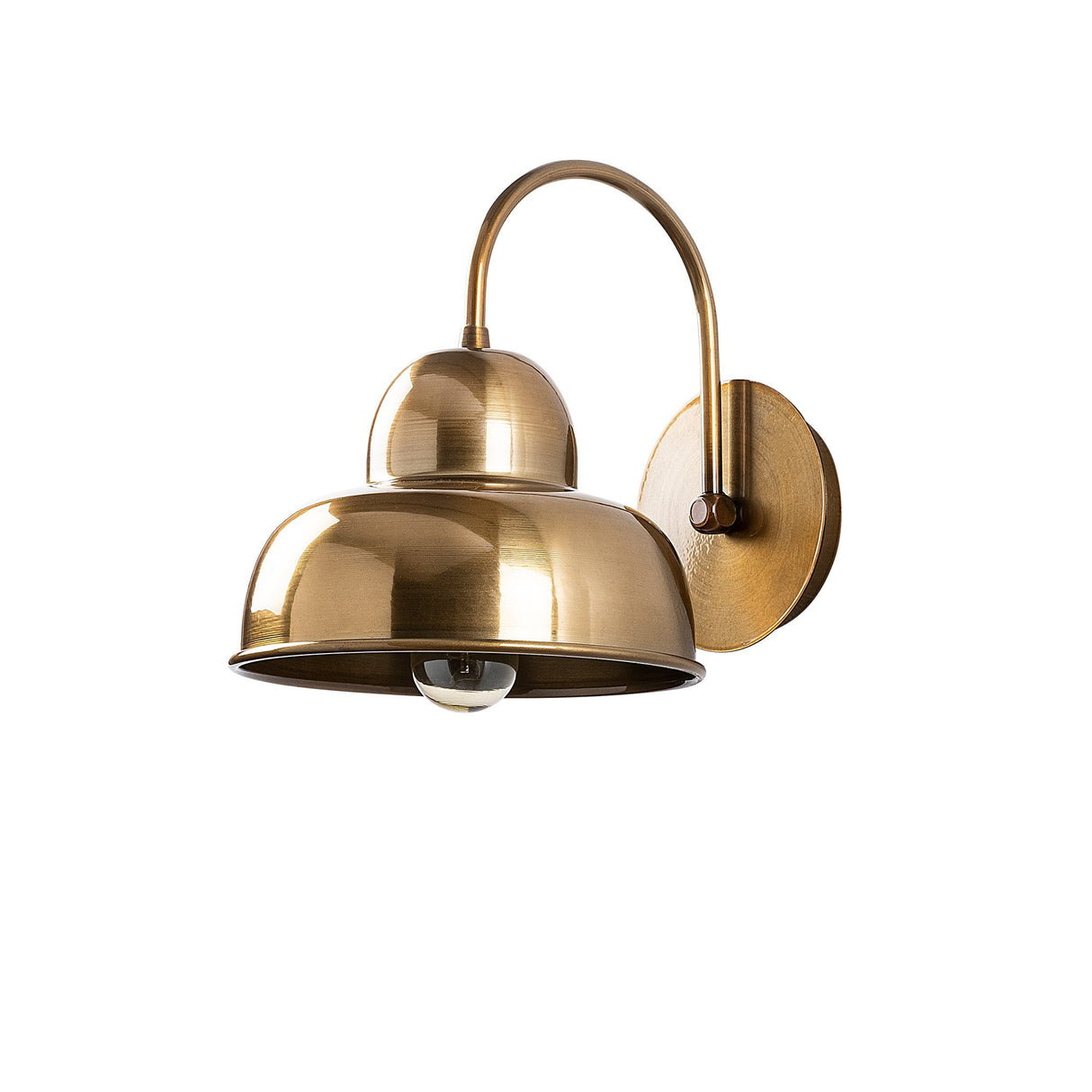 Wandleuchte Gold Metall Allure