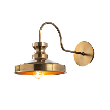 Wandleuchte 1-flammig Gold Metall Allure