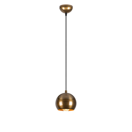 Hängelampe Gold Metall Allure