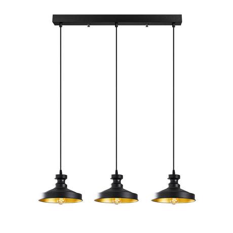 Pendelleuchte Schwarz Metall Allure
