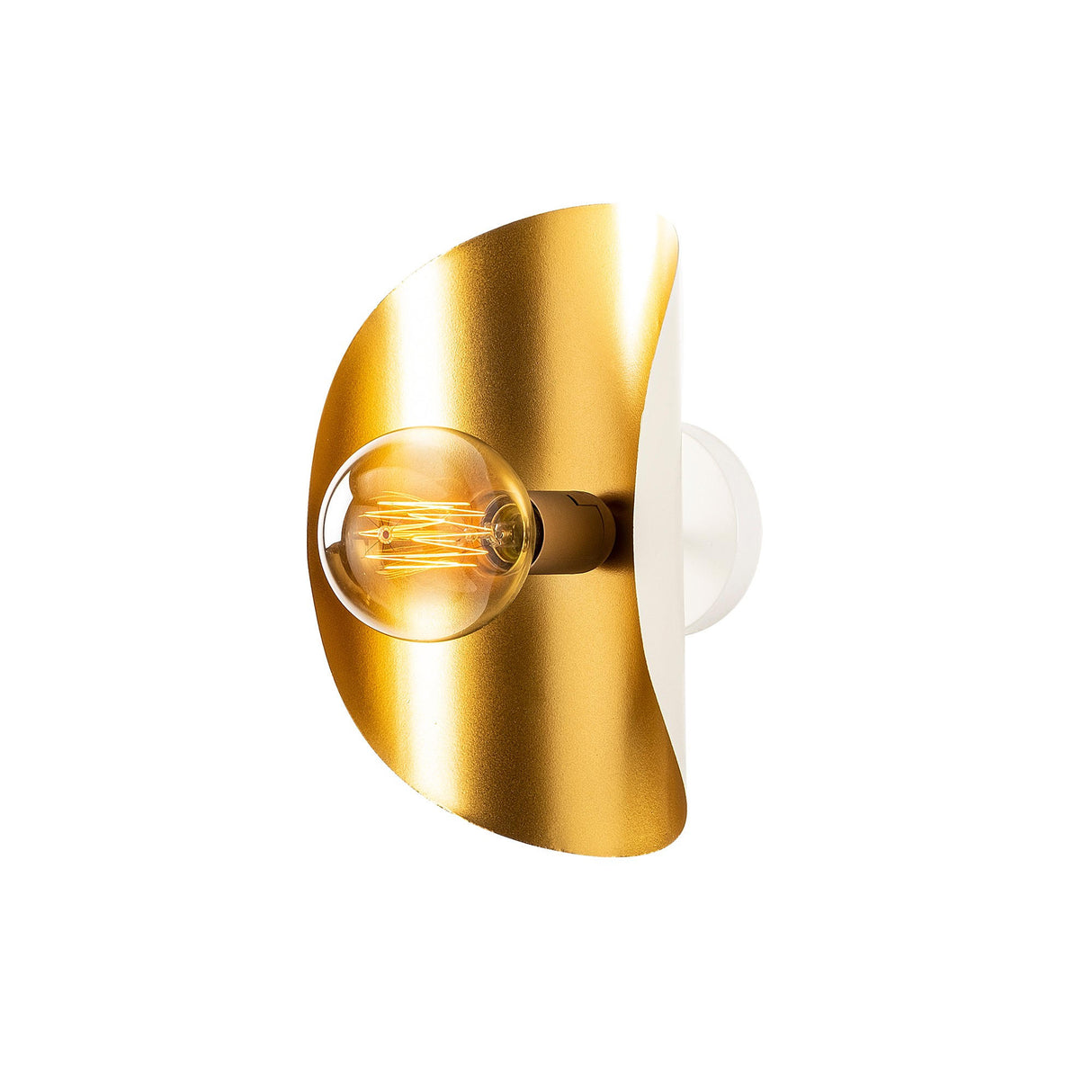 Wandleuchte Gold Metall Echelon