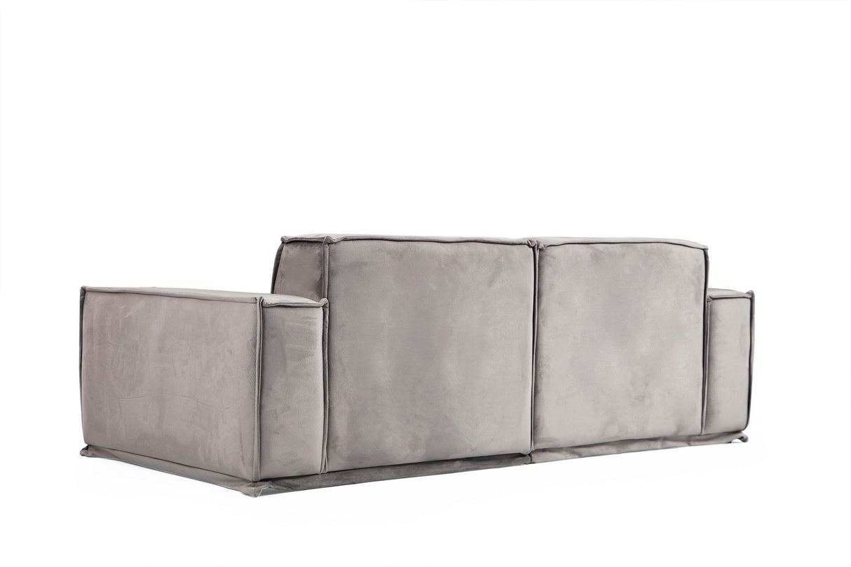 Sofas - 2-Sitzer-Sofa Lego Grau - Dimehouse