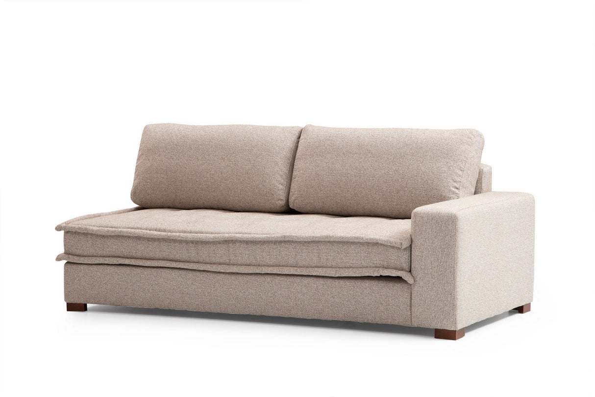 Ecksofa Lena Sand Beige Links