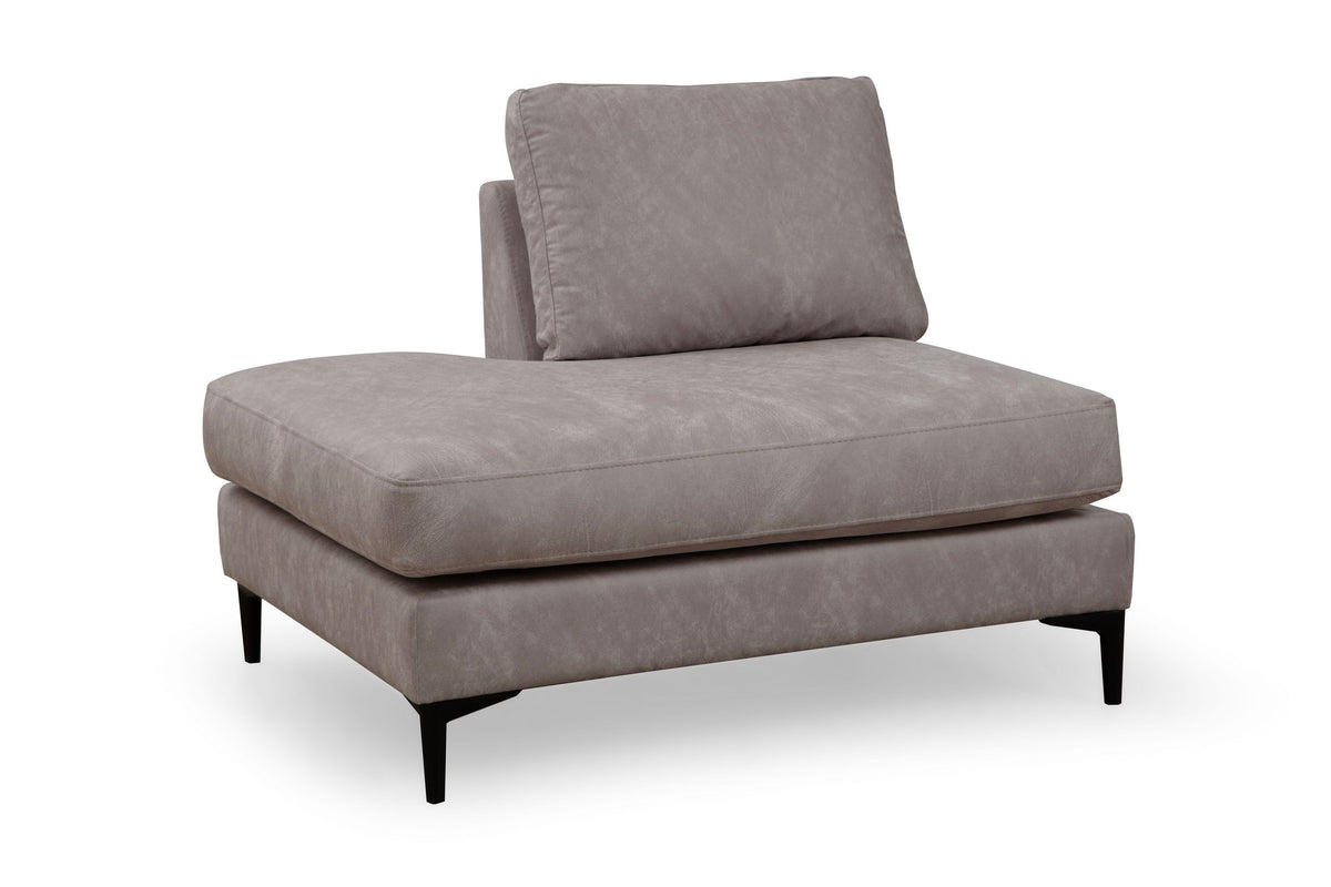 Sofas - U - Sofa Ecksofa Grau Stoff 314x200 cm - Links - Porto - Dimehouse