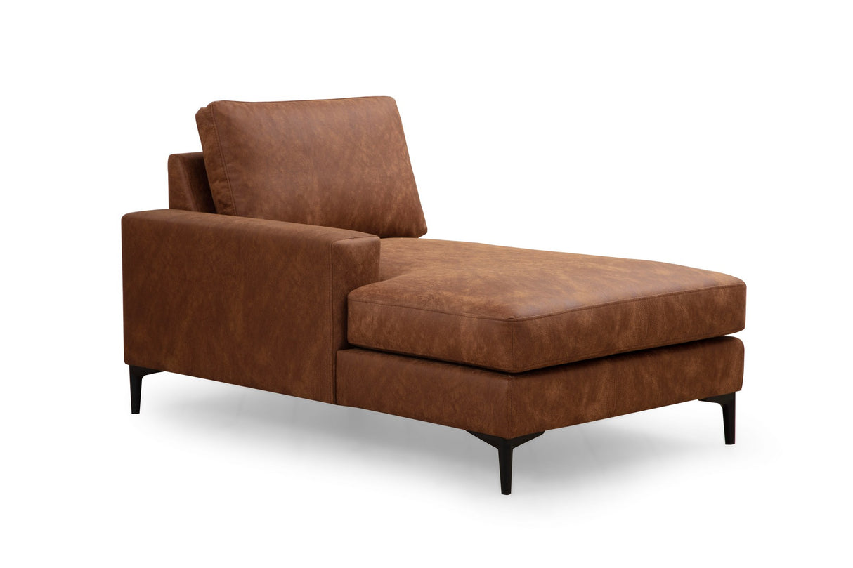 U Ecksofa Rechts Porto Camel