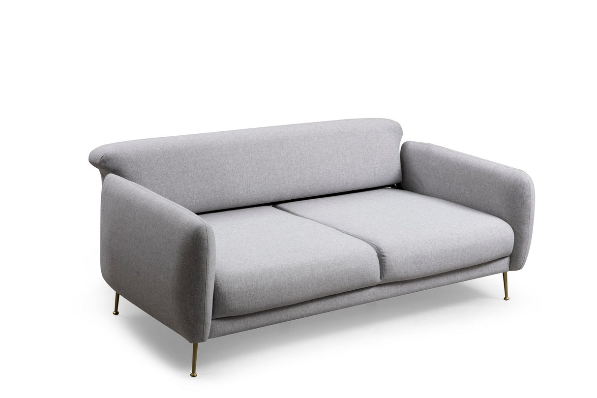 3-Sitzer Schlafsofa Sevilla Grau Stoff