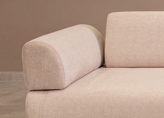 3-Sitzer Schlafsofa Infinity Stoff Beige