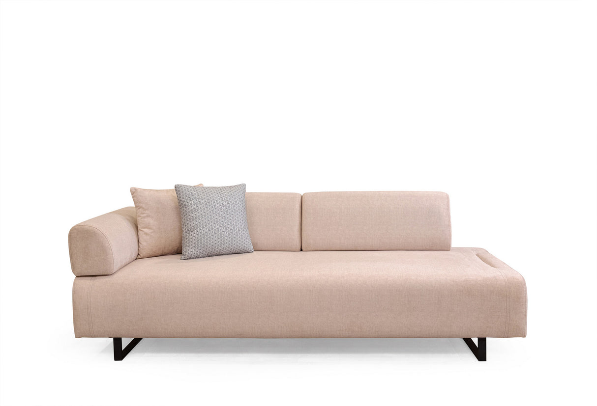 3-Sitzer Schlafsofa Infinity Stoff Beige