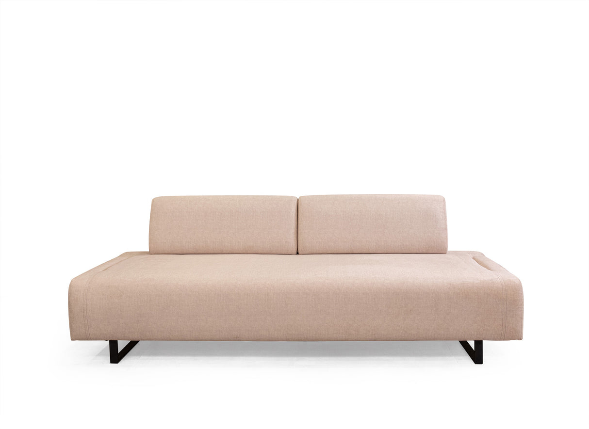 3-Sitzer Schlafsofa Infinity Stoff Beige