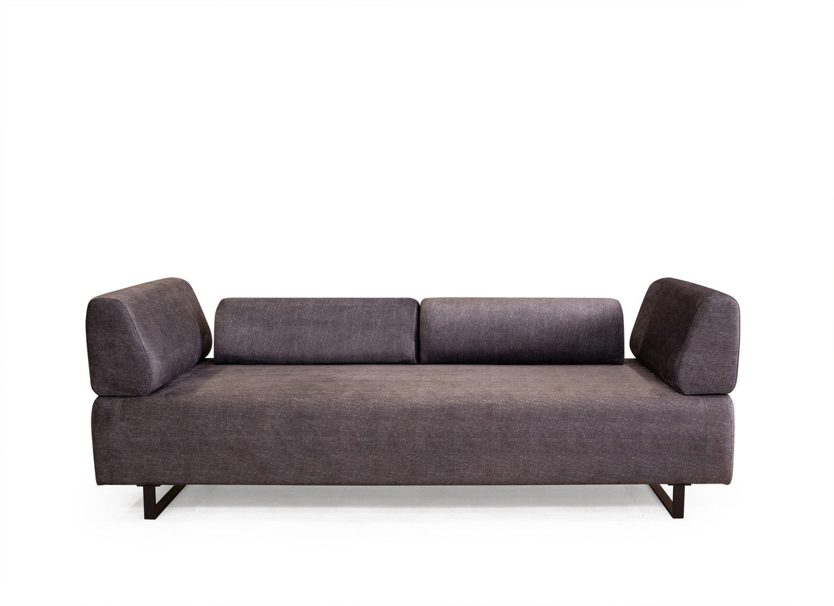 3-Sitzer Schlafsofa Infinity Stoff Anthrazit