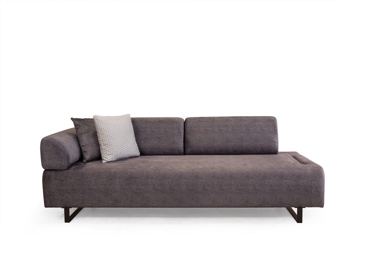 3-Sitzer Schlafsofa Infinity Stoff Anthrazit