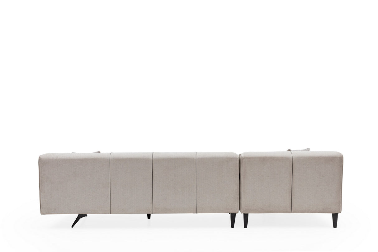 Ecksofa links Jivago Beige