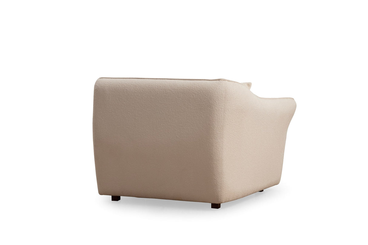 4-Sitzer Ecksofa Mentis Crème