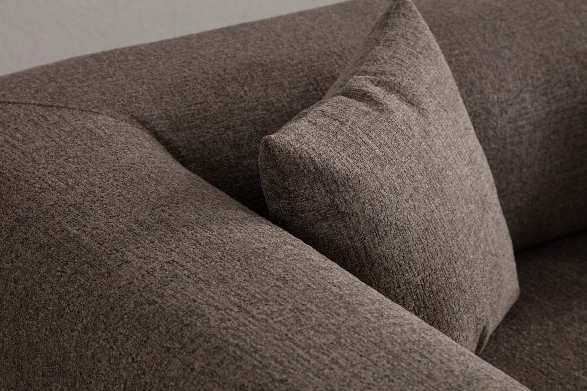 Sofas - 3-Sitzer-Sofa Gio Brown - Dimehouse