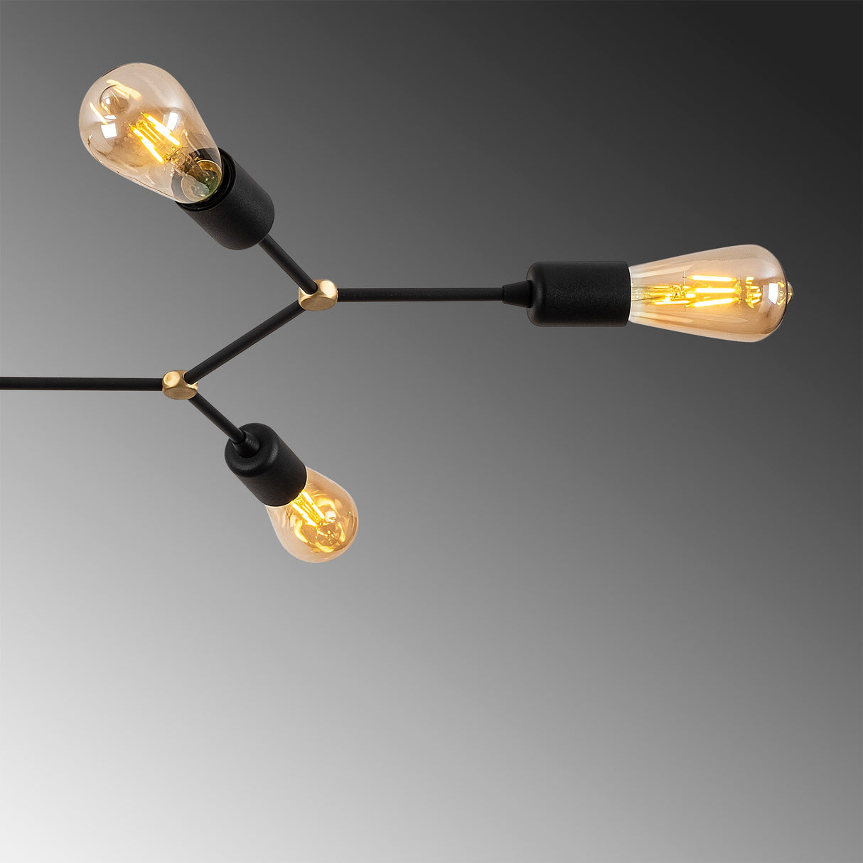 Hängelampe Schwarz Metall Sentinel