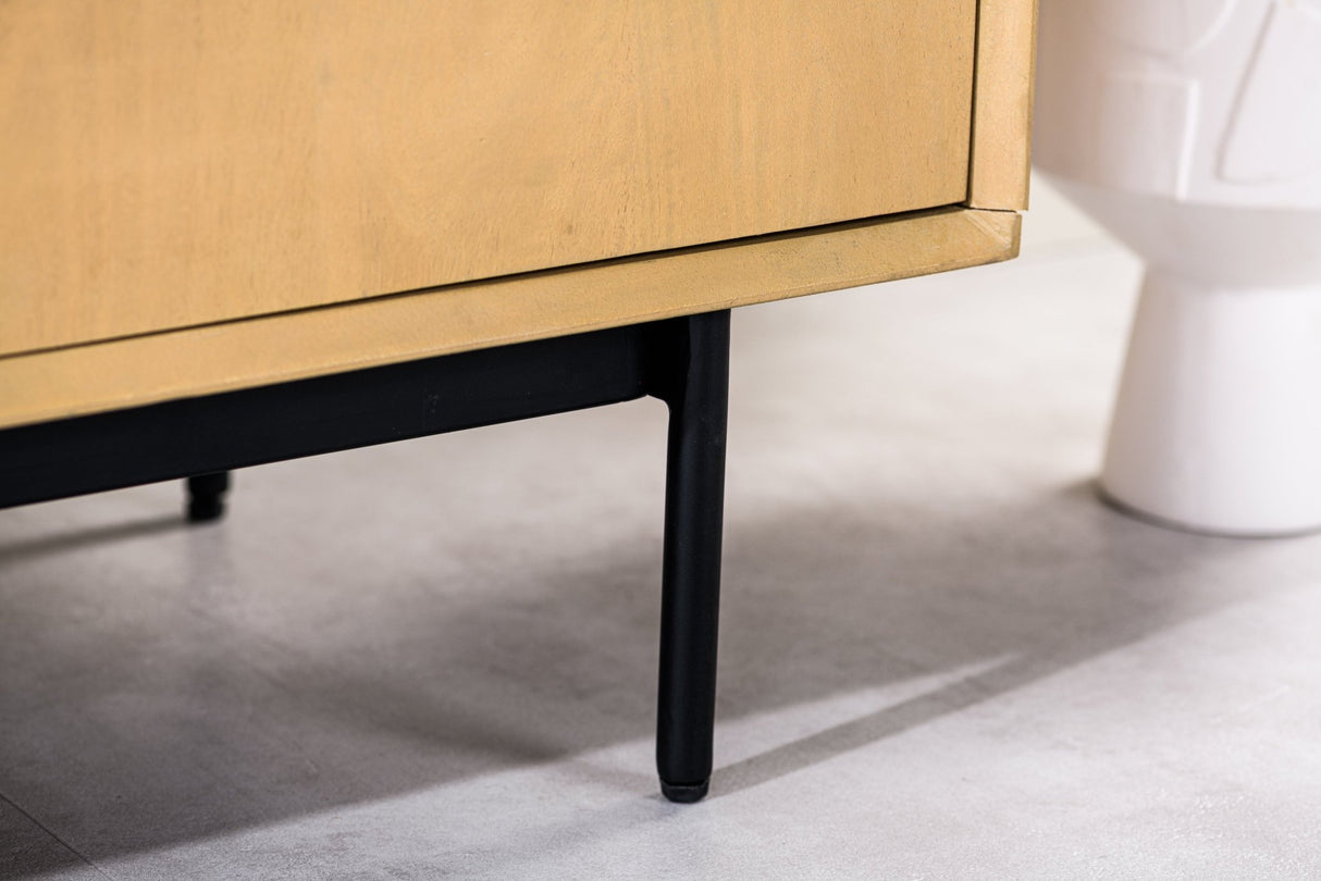 TV Möbel Zayn Mangoholz Natur