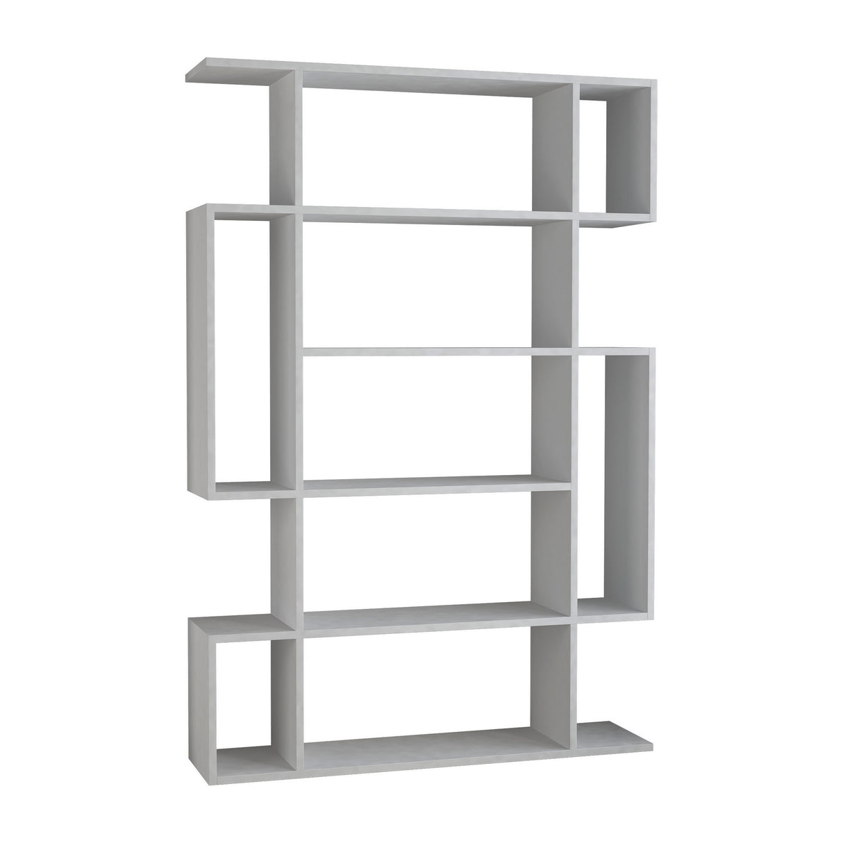 Bücherregal Mito Weißes Melamin 110x161x25,5 cm
