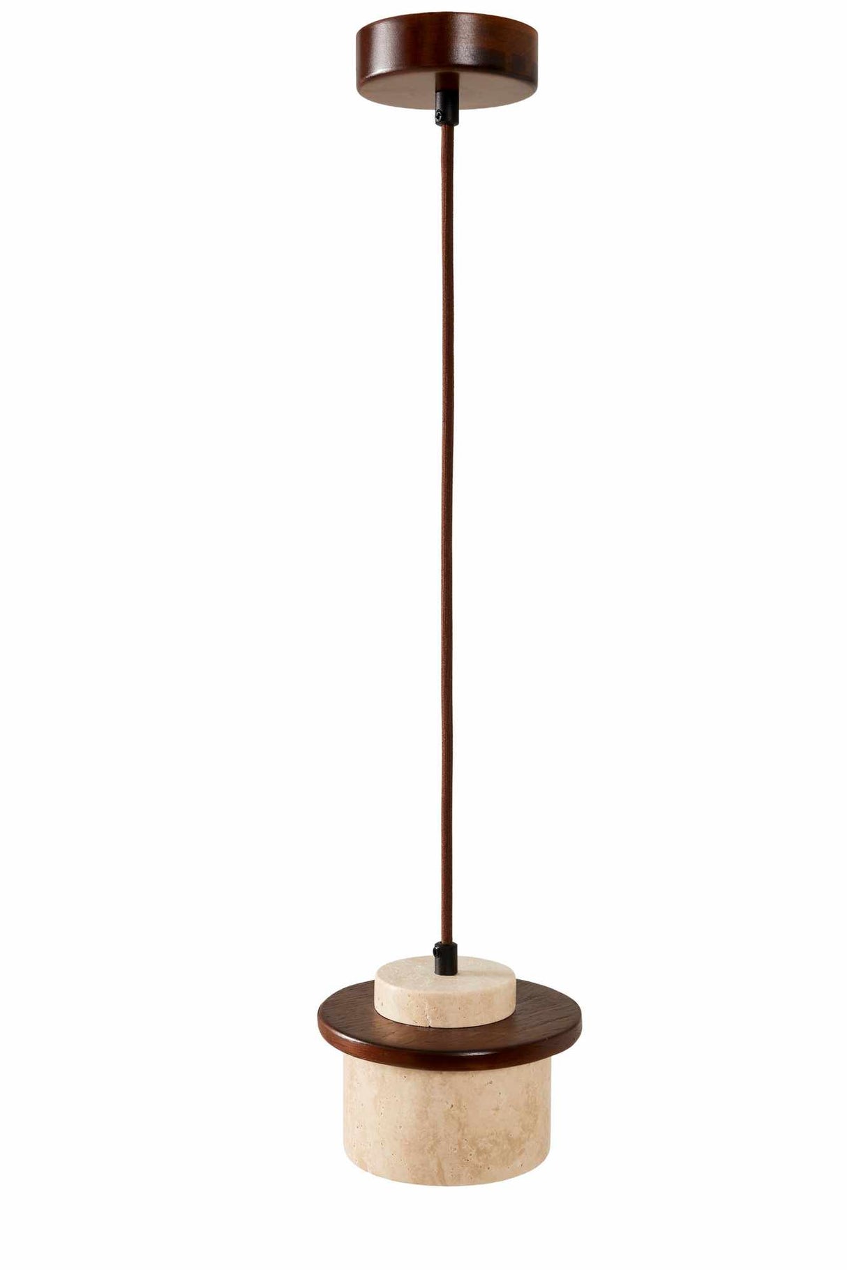 Ente – Kappe aus Walnuss-Beige-Walnuss-Travertin