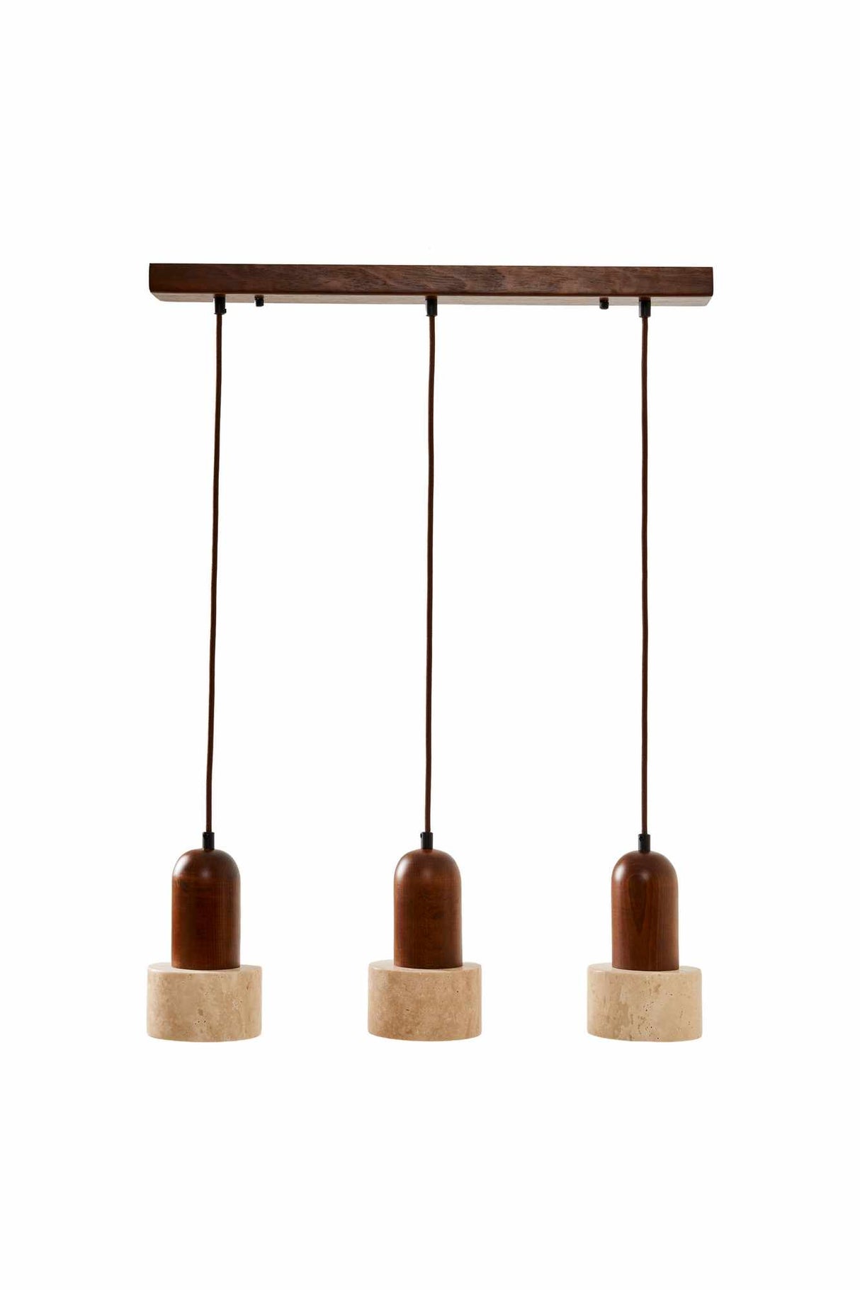 Loer R - Walnussbeige Walnuss-Travertin-Kappe