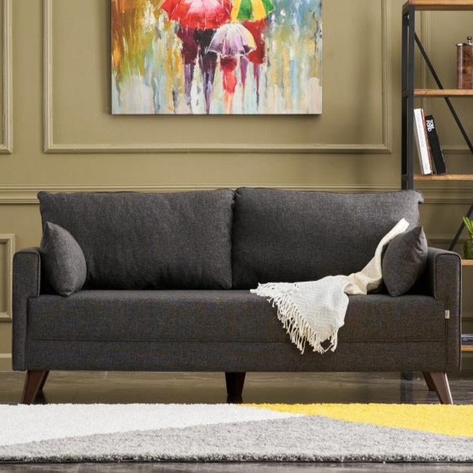 2-Sitzer-Sofa Bella Anthrazit