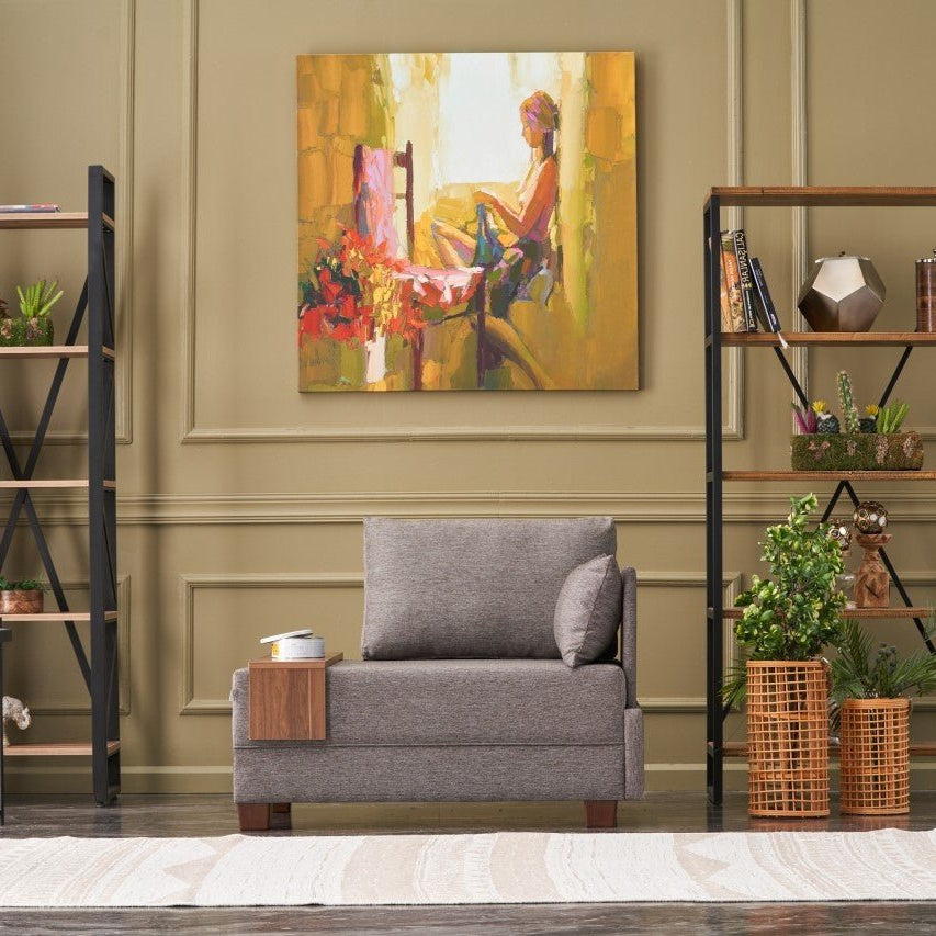 Sessel Rechts Fly Brown