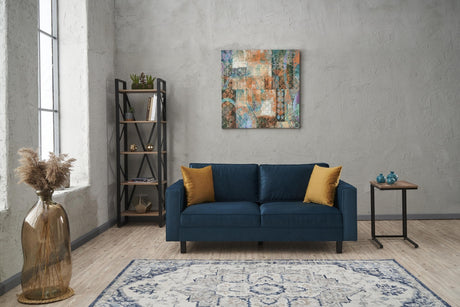 2-Sitzer Sofa Kale Marineblau