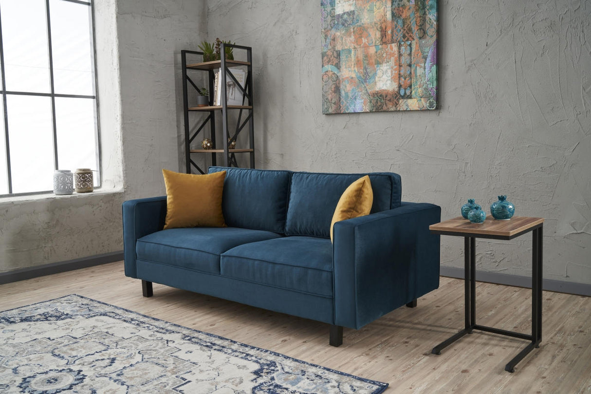 2-Sitzer Sofa Kale Marineblau