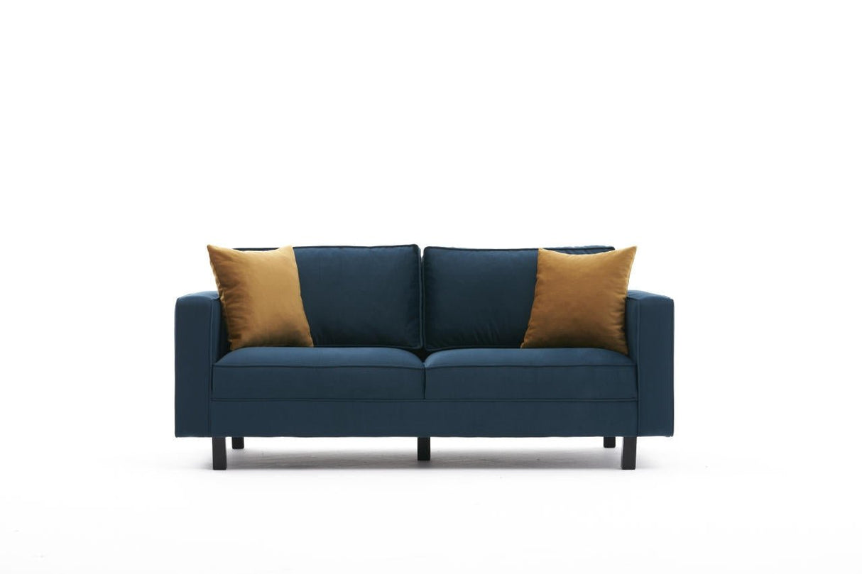 2-Sitzer Sofa Kale Marineblau