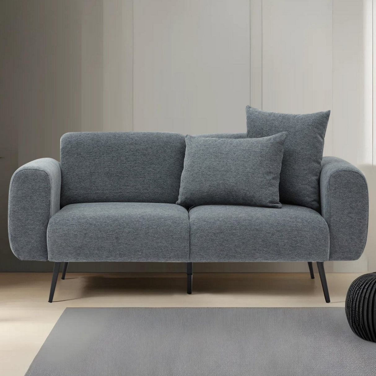 2-Sitzer-Sofa Side Anthrazit