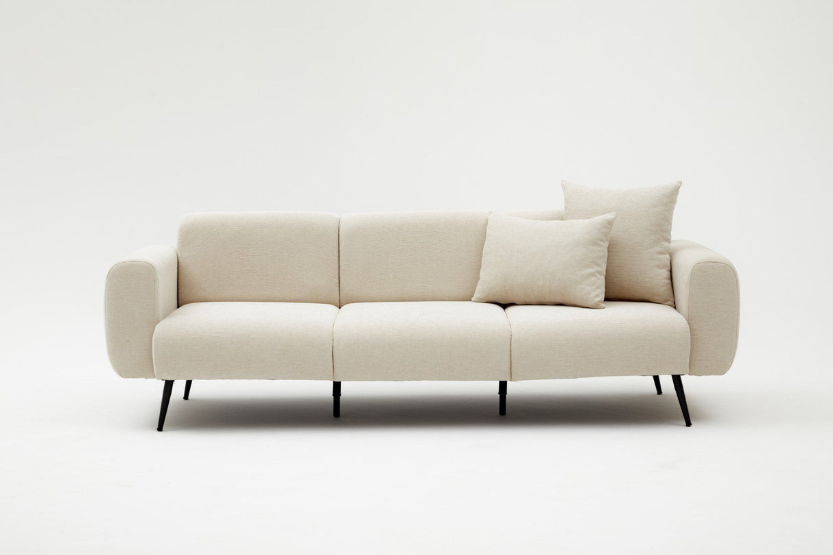 3-Sitzer-Sofa Side Creme