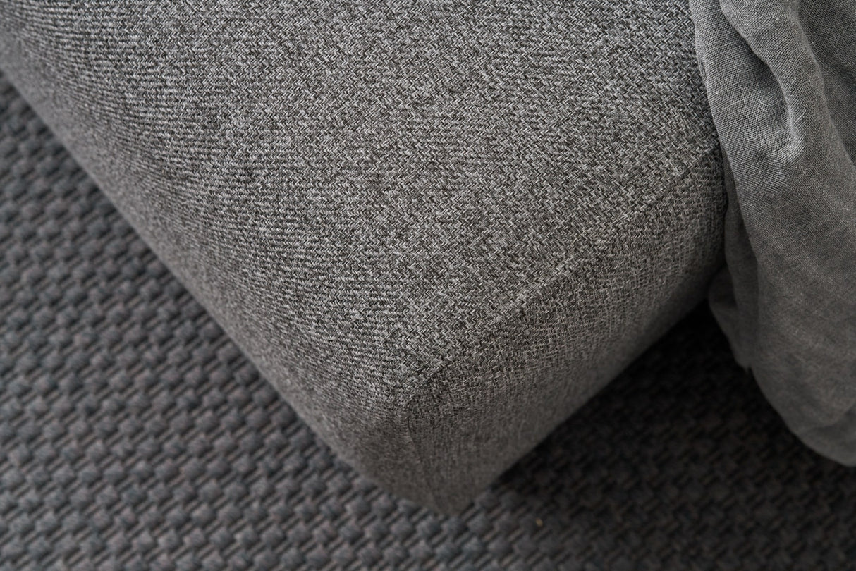 Ecksofa mit Schlaffunktion Left Mane Grey