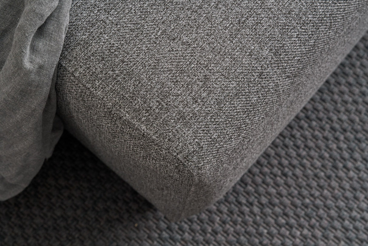 Ecksofa mit Schlaffunktion Right Mane Grey