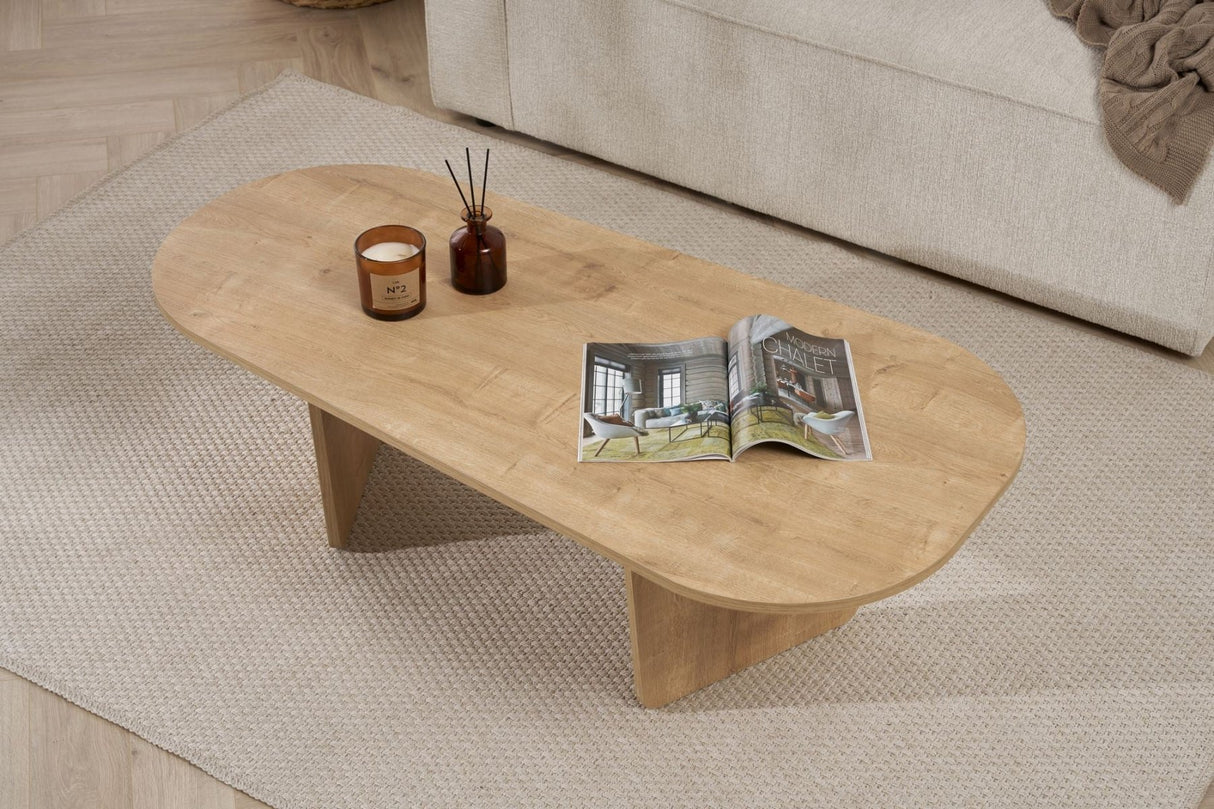 Ovalis – Eiche 100 % MELAMINBESCHICHTETE SPANPLATTEN