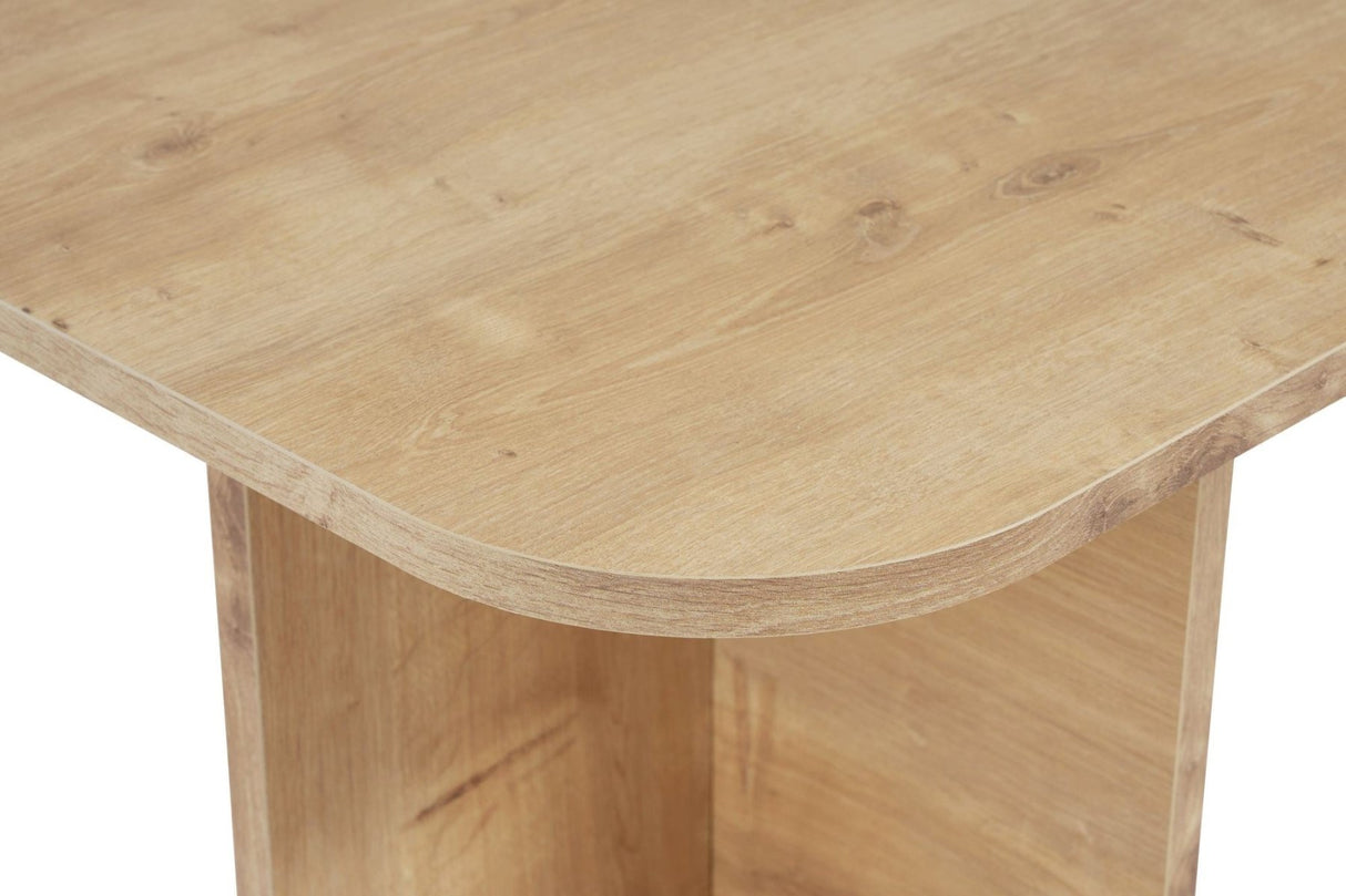 Akira salontafel in sapphire eikenlook 120 cm Melamine gecoat houtcomposiet