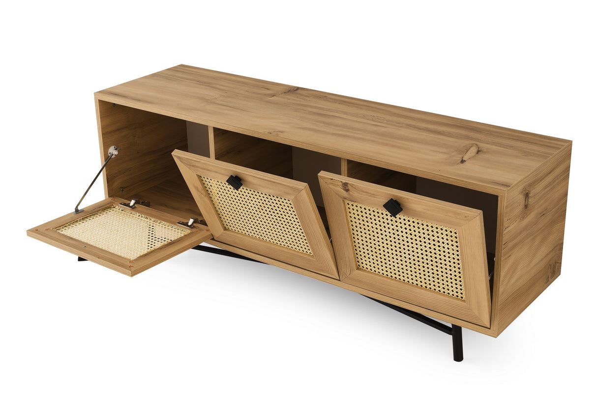 TV-Möbel Alcazar Eik Melamine 140x60x40 cm