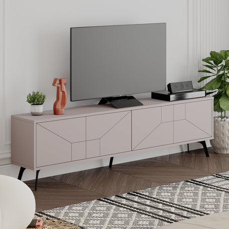 TV -Möbel Dune Mokka Melamin 180x50x29.6 cm