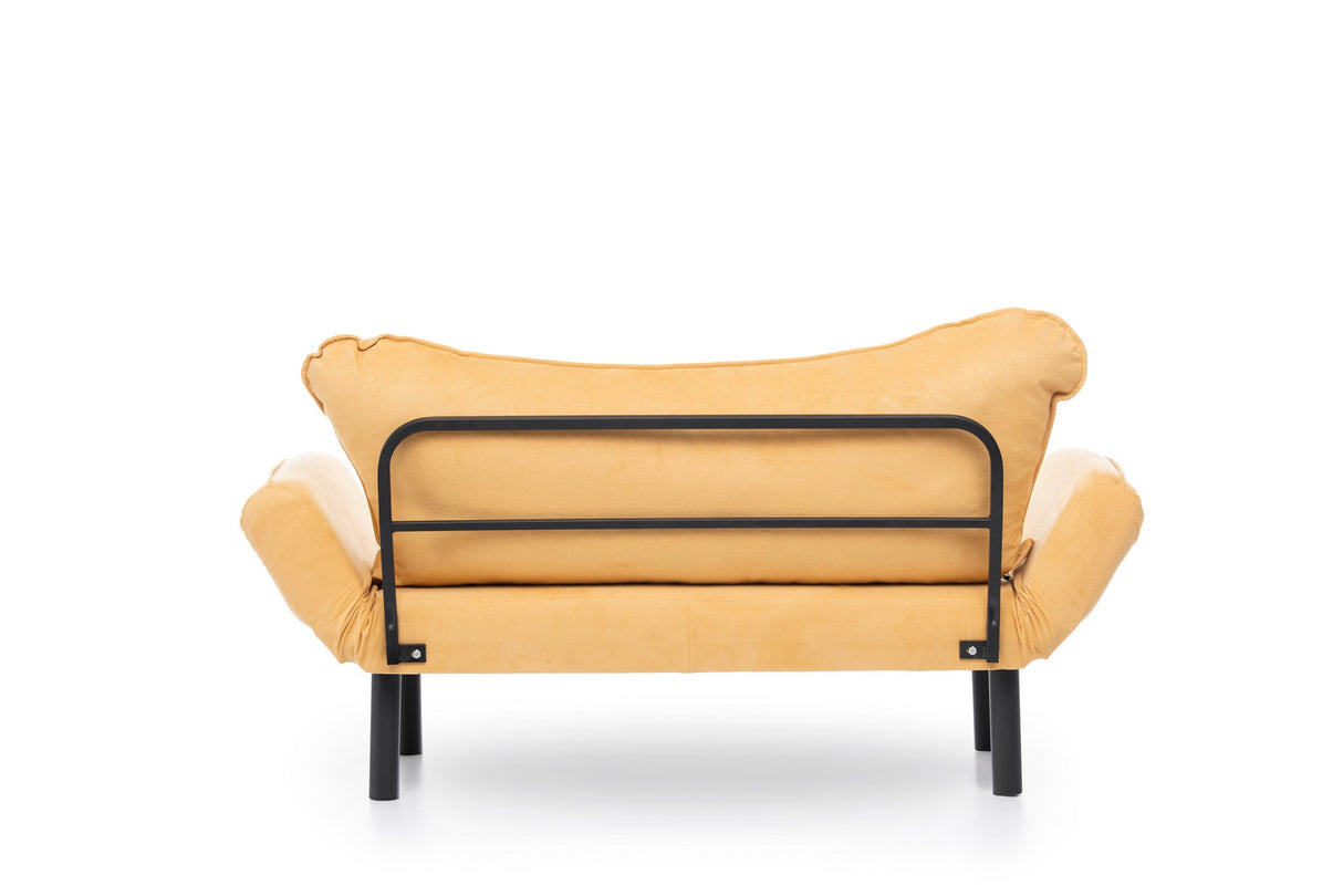 2-Sitzer Schlafsofa Chatto Senfgelb