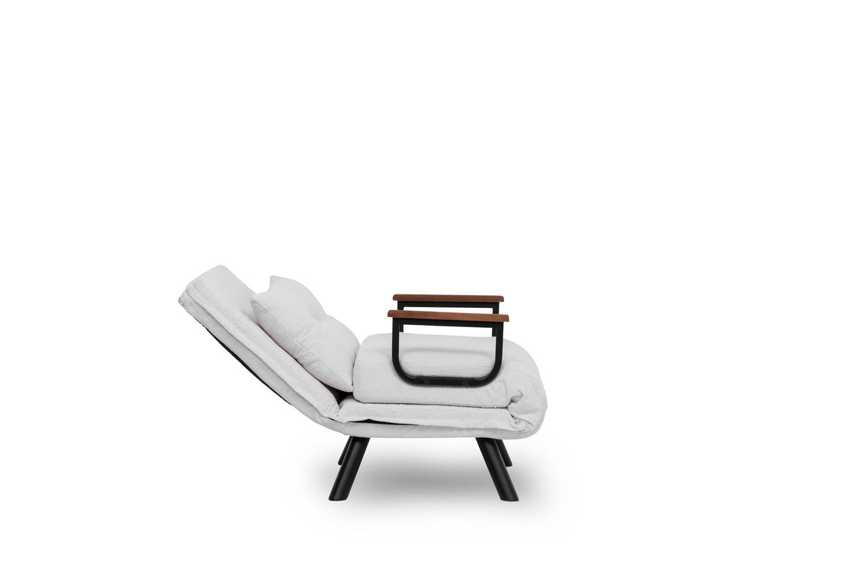 Schlafsessel Sando Creme Teddystoff