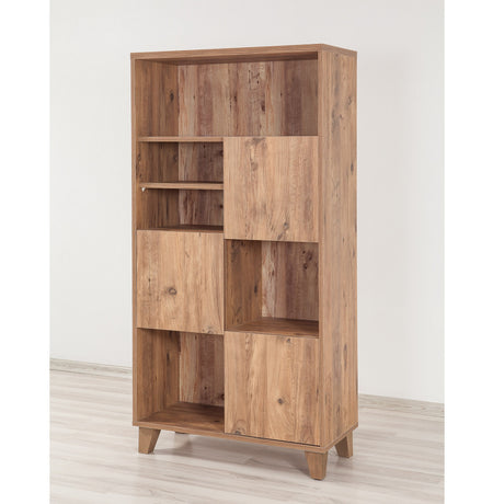Bücherregal Marina Flora Atlantic Pine Melamin 80x155x36 cm