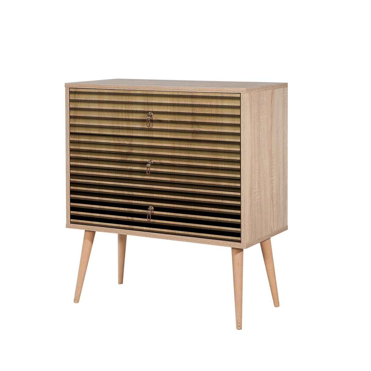 Lastschrank Trio Sonoma Oak Melamin 80x90x40 cm