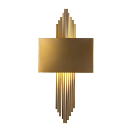 Wandleuchte bronzefarbenes Metall Andes